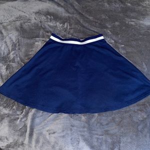 Navy skirt